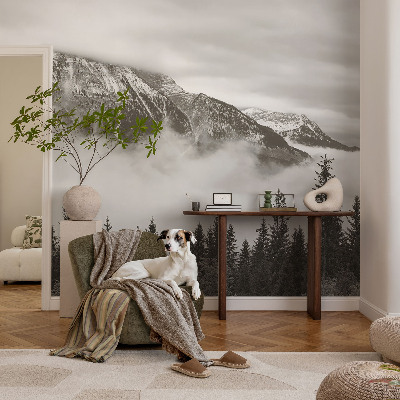 Vlies-Fototapete mit einer Berglandschaft als Motiv
