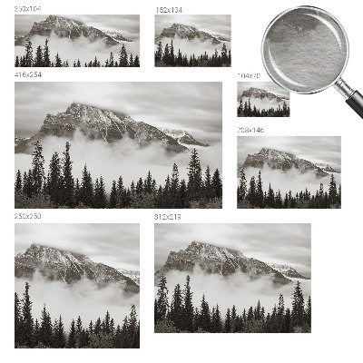 Vlies-Fototapete mit einer Berglandschaft als Motiv