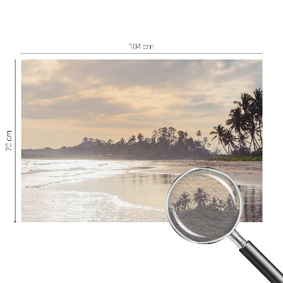 Fototapete fürs Wohnzimmer Strandmorgen