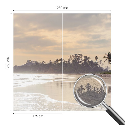 Fototapete fürs Wohnzimmer Strandmorgen