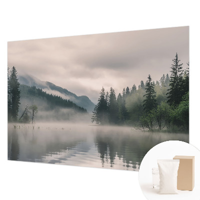 Motivtapete aus Vlies mit einem atmosphärischen See als Motiv