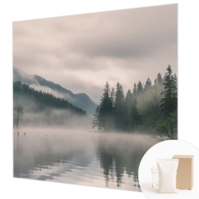 Motivtapete aus Vlies mit einem atmosphärischen See als Motiv