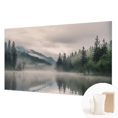 Motivtapete aus Vlies mit einem atmosphärischen See als Motiv