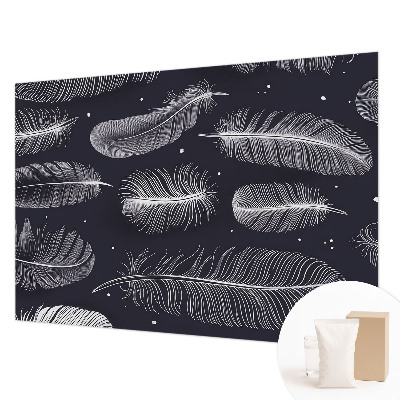 Vlies-Fototapete nach Maß Feine Federn