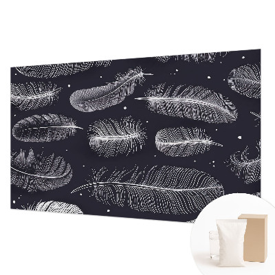 Vlies-Fototapete nach Maß Feine Federn