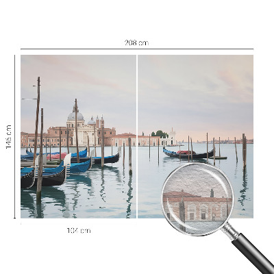 Vlies-Fototapete fürs Wohnzimmer mit venezianischer Landschaft