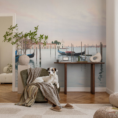Vlies-Fototapete fürs Wohnzimmer mit venezianischer Landschaft