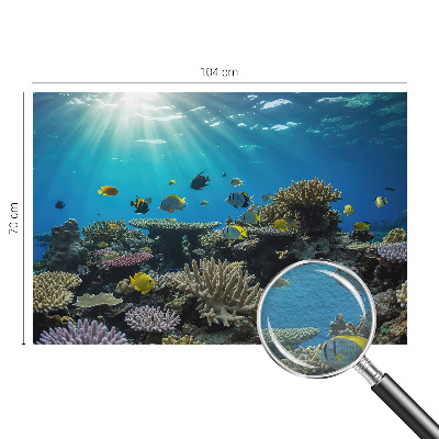 Vlies-Fototapete fürs Schlafzimmer Unterwasserwelt