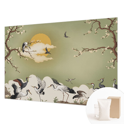 Vliestapete fürs Wohnzimmer Elegante Natur