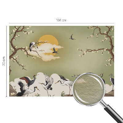 Vliestapete fürs Wohnzimmer Elegante Natur