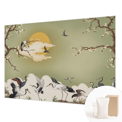 Vliestapete fürs Wohnzimmer Elegante Natur