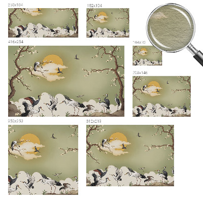 Vliestapete fürs Wohnzimmer Elegante Natur