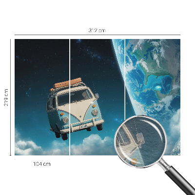 Moderne Vlies-Fototapete Raumfahrt