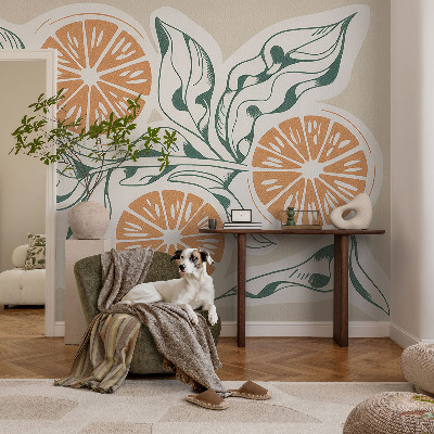 Fototapete nach Maß Fruchtmuster