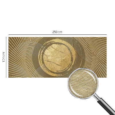 Wandtapete Strahlende Linien