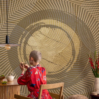 Wandtapete Strahlende Linien