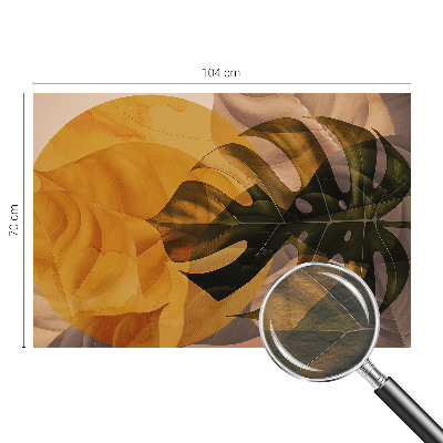 Motivtapete aus Vlies Abstrakte Blätter