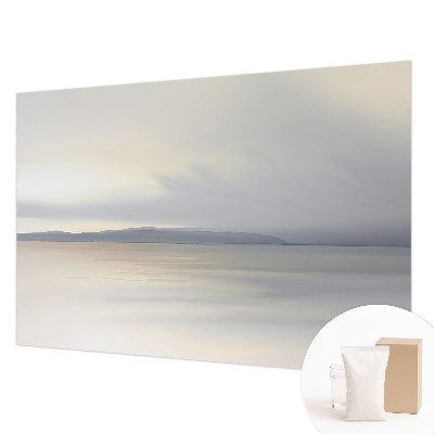 Fototapete fürs Wohnzimmer mit einer harmonischen Landschaft als Motiv