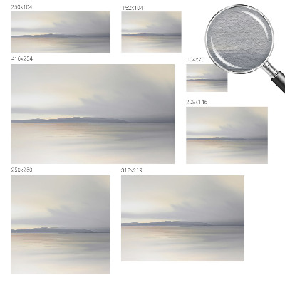 Fototapete fürs Wohnzimmer mit einer harmonischen Landschaft als Motiv
