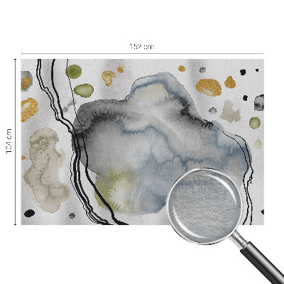 Fototapete aus Vlies mit abstrakter Aquarellmalerei als Motiv