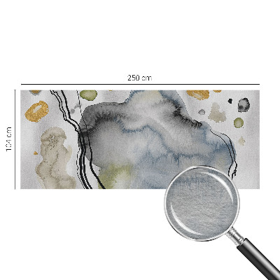 Fototapete aus Vlies mit abstrakter Aquarellmalerei als Motiv