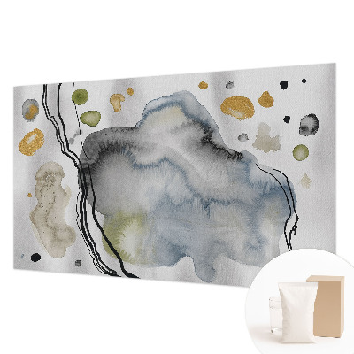 Fototapete aus Vlies mit abstrakter Aquarellmalerei als Motiv