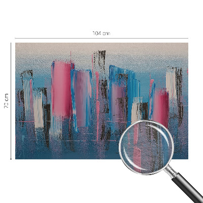 Vlies-Fototapete fürs Schlafzimmer mit abstrakten Streifen