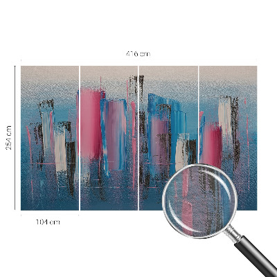 Vlies-Fototapete fürs Schlafzimmer Abstrakte Streifen