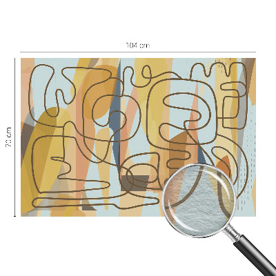 Vlies-Fototapete fürs Kinderzimmer Abstrakte Formen