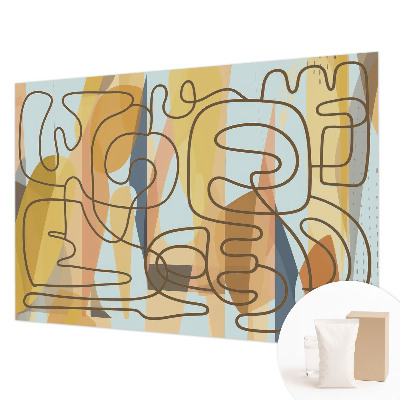 Vlies-Fototapete fürs Kinderzimmer Abstrakte Formen