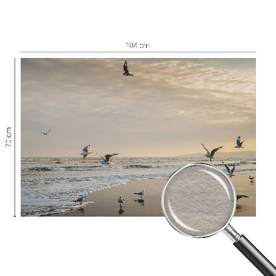 Bedruckte Vlies-Fototapete mit Motiv 'Ruhe am Meer'