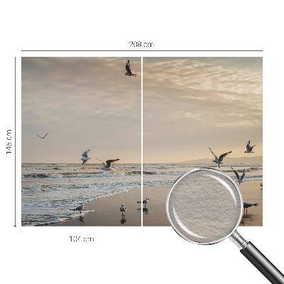 Bedruckte Vlies-Fototapete mit Motiv 'Ruhe am Meer'
