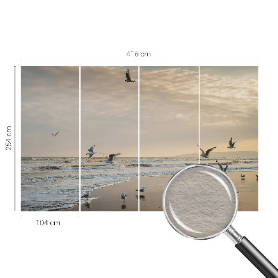 Bedruckte Vlies-Fototapete mit Motiv 'Ruhe am Meer'
