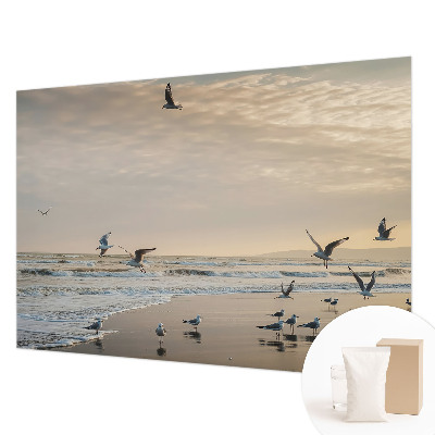 Bedruckte Vlies-Fototapete mit Motiv 'Ruhe am Meer'