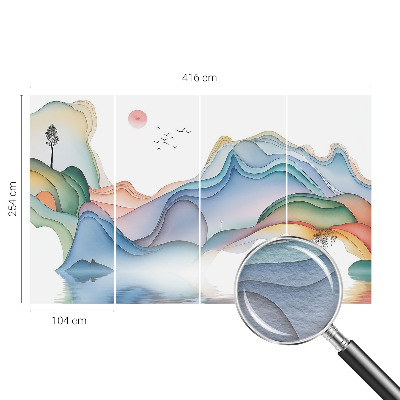 Bildtapete mit einer Traumlandschaft als Motiv