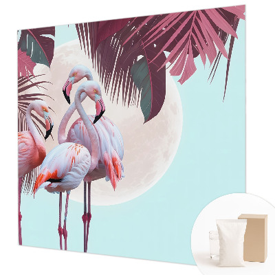 Dekorative Wand-Fototapete Exotische Vögel