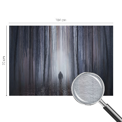 Fototapete nach Maß mit dem Motiv „Stille des Waldes”