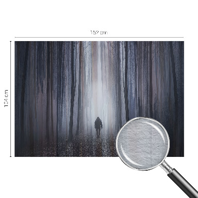 Fototapete nach Maß mit dem Motiv „Stille des Waldes”