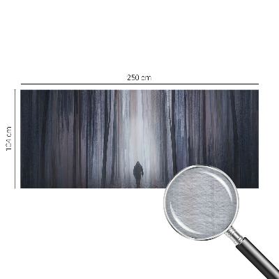 Fototapete nach Maß mit dem Motiv „Stille des Waldes”