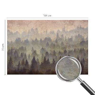 Vlies-Fototapete mit Motiv 'Waldnebel'