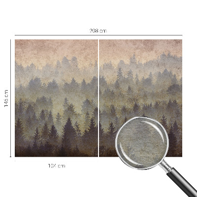 Vlies-Fototapete mit Motiv 'Waldnebel'