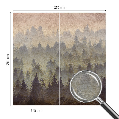 Vlies-Fototapete Waldnebel