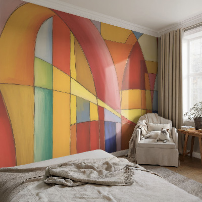 Fototapete fürs Schlafzimmer mit Motiv „Energieformen“