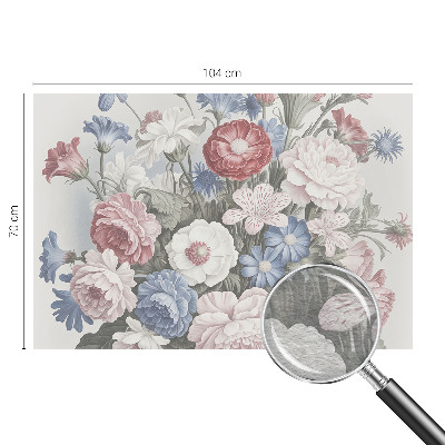 Bedruckte Vlies-Fototapete Bunter Blumenstrauß