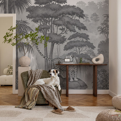 Moderne Vlies-Fototapete Tropischer Dschungel