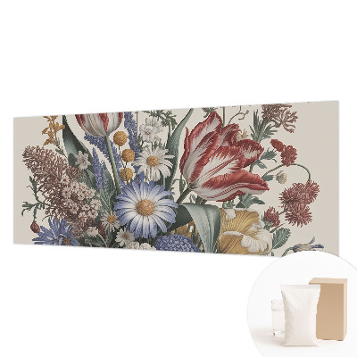 Wand-Fototapete mit Motiv eines Blumenstraußes