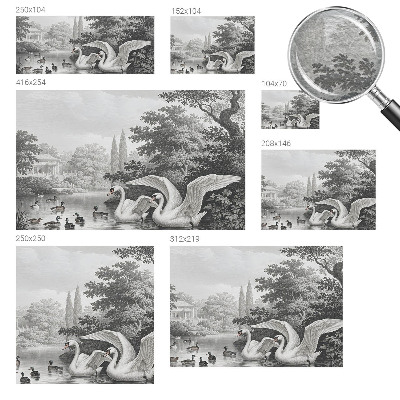 Wandtapete Die Eleganz der Natur