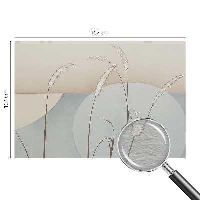 Vlies-Fototapete mit Motiv sanfter Gräser