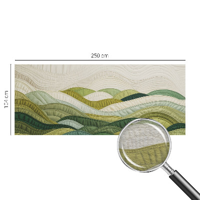 Fototapete aus Vlies mit dem Motiv „Fabric Hills“
