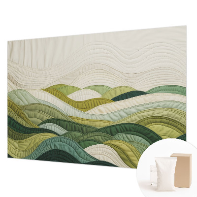 Fototapete aus Vlies mit dem Motiv „Fabric Hills“